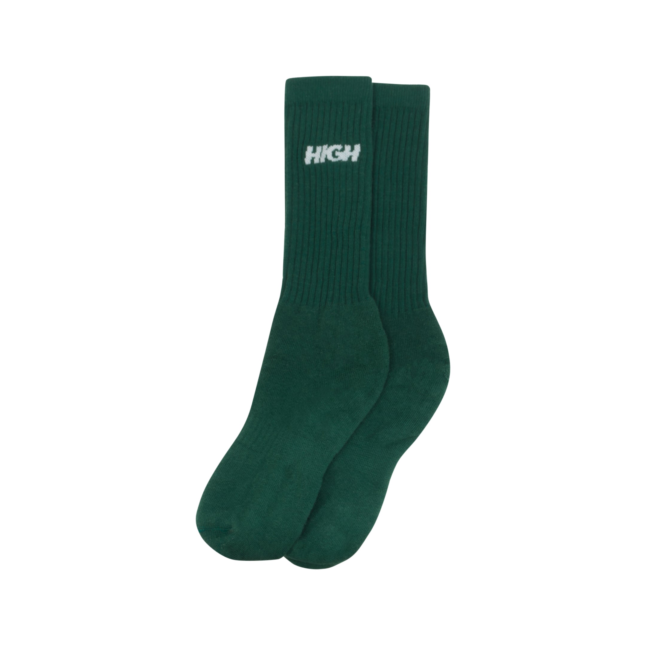 HIGH - Socks Logo Green